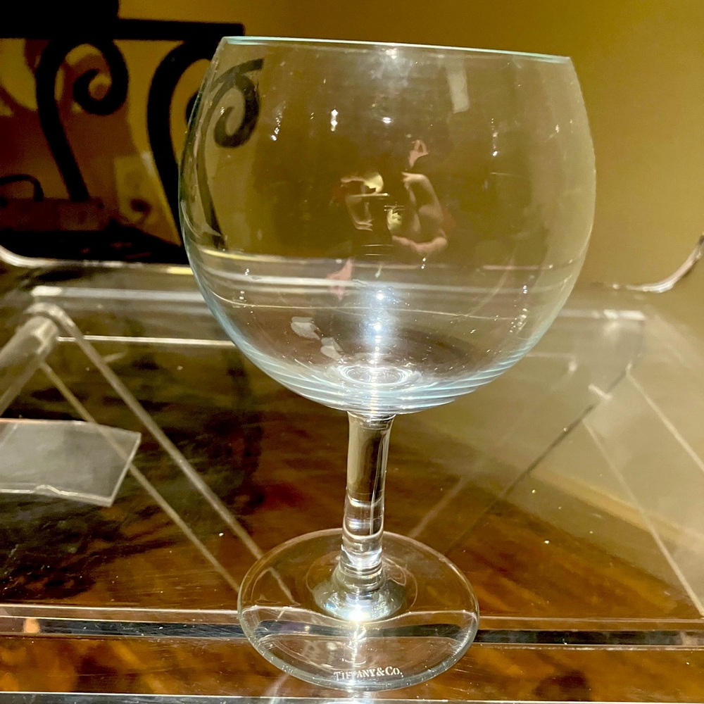 Tiffany & Co. wine glasses